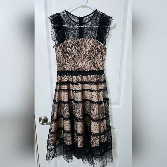 Dresses & Skirts - Black Lace Dress Size M